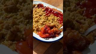 Plum + Nectarine Crumble 😊 get the recipe in our app!