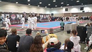 Kukkiwon Demonstration Team at the 2023 USA Taekwondo National Tournament