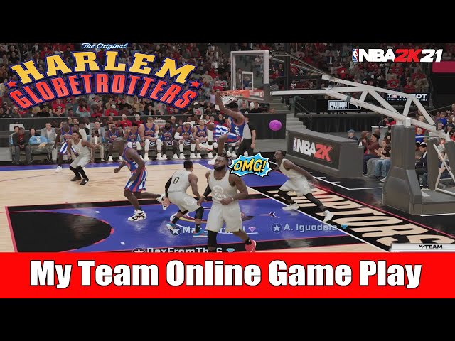 NBA 2k21 MyTeam, Harlem Globetrotters vs Goldenstate Warriors, Gladiator  Challenge