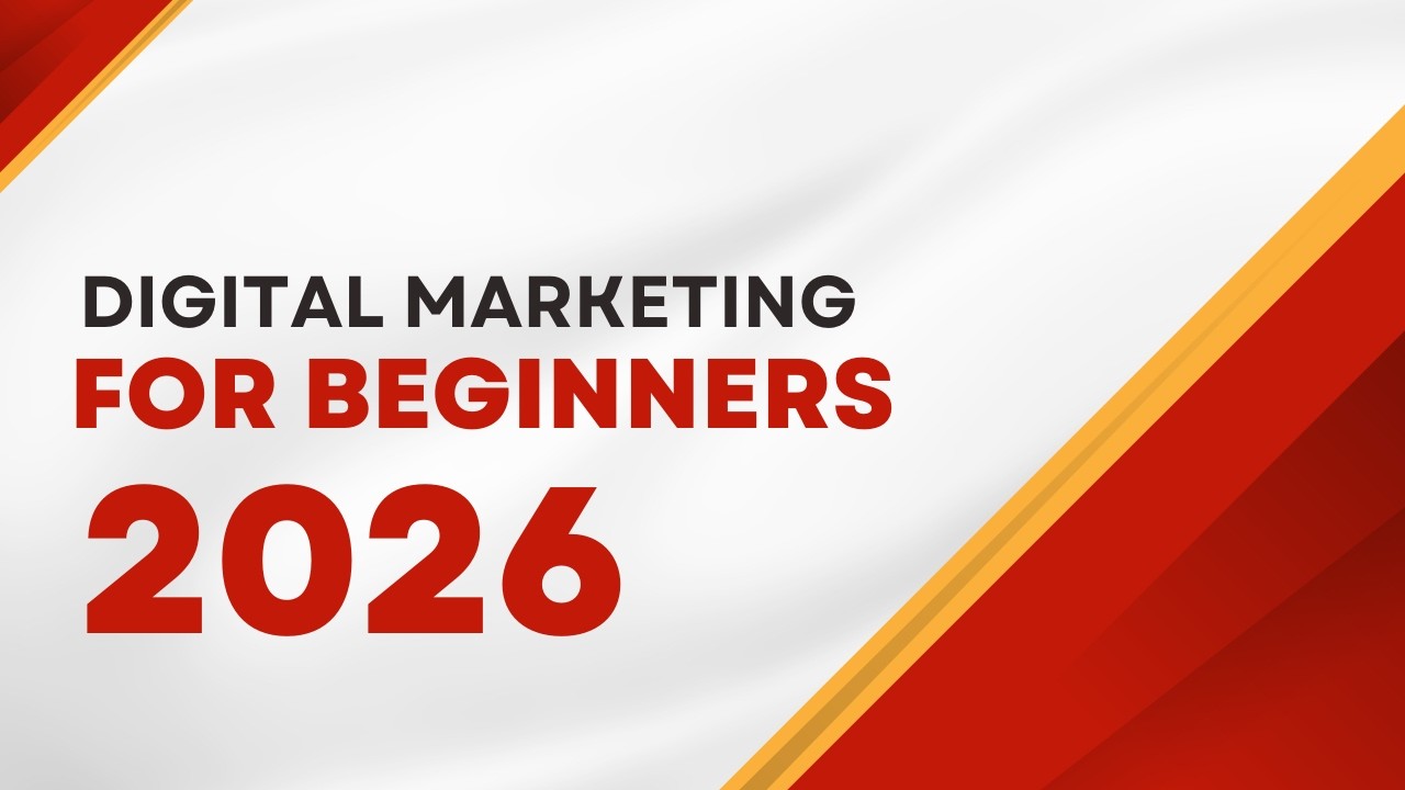 Digital Marketing for Beginners 2026 | Step-by-Step Guide (SEO, Social ...
