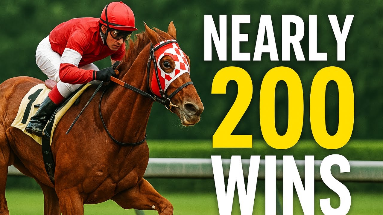 MEET THE HORSE THAT WON ALMOST 200 RACES - YouTube