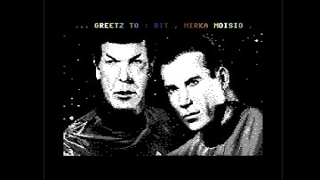 C64 Intro: 1989 Star Trek Intro by Shurigen
