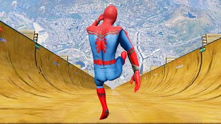 GTA 5 Biggest Ramp - Epic Jumps from Highest in GTA 5