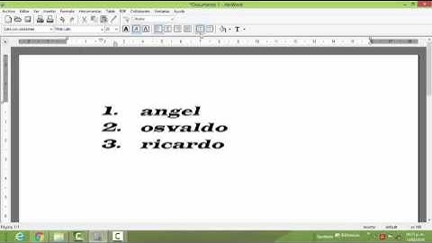 Video tutorial AbiWord
