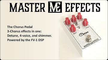 Master Effects - The #Chorus patch 1: #Detune #detunechorus