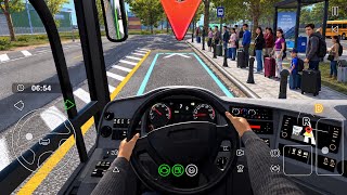 Realistic Mobile Bus Game Like PC Games | Bus Simulator : Coach Master Gameplay part 1 screenshot 4
