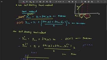 Lecture 12d: Multi-step Methods to solve ODEs