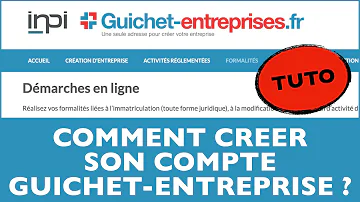 Pourquoi guichet entreprise ?