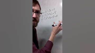 quadratic general to vertex form