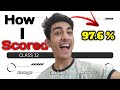 How I Scored 97.6% in 12th Boards | free resources, best channels and more