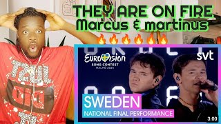 my first time REACTION) TO MARCUS AND MARTINUS with 