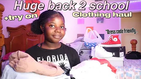 HUGE Back To School Clothing Try-On Haul (SHEIN, R...