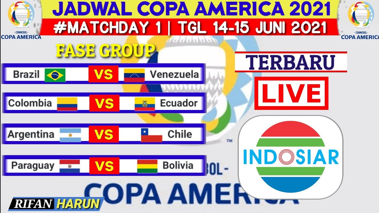 Indosiar copa america 2021