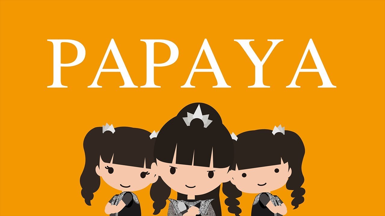 BABYMETAL PAPAYA Dance animation made with flash, Live sound YouTube