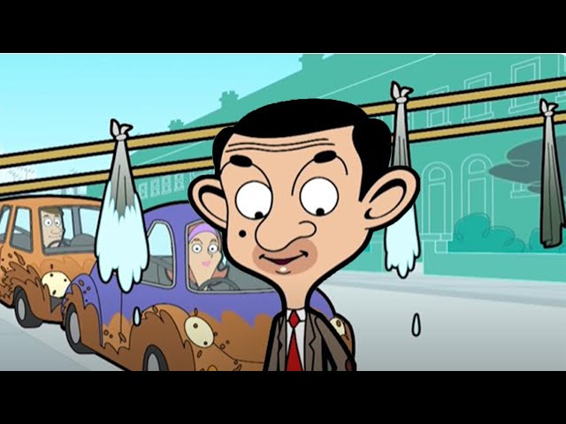 Mr Bean's Car Wash 🚗🧼 | Mr Bean Animated Cartoons | Season 2 | Full Episodes | Cartoons for Kids class=
