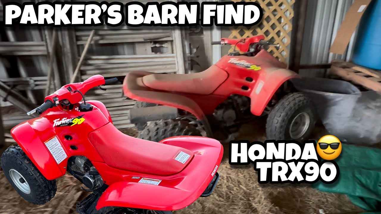 Находка из сарая Паркера: Honda TRX90