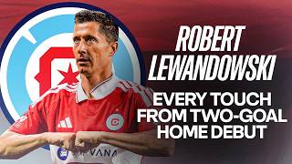 Robert Lewandowski All Touches Brace On Chicago Home Debut