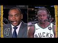 Jrue Holiday Talks Game-Sealing Steal & Alley-Oop to Giannis - Game 5 | 2021 NBA Finals