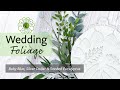 Make Wedding Foliage With Flower Pro | Baby Blue, Silver Dollar & Seeded Eucalyptus