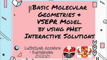 Molecular Shape Experiment by using pHet Colorado Interactive Simulation