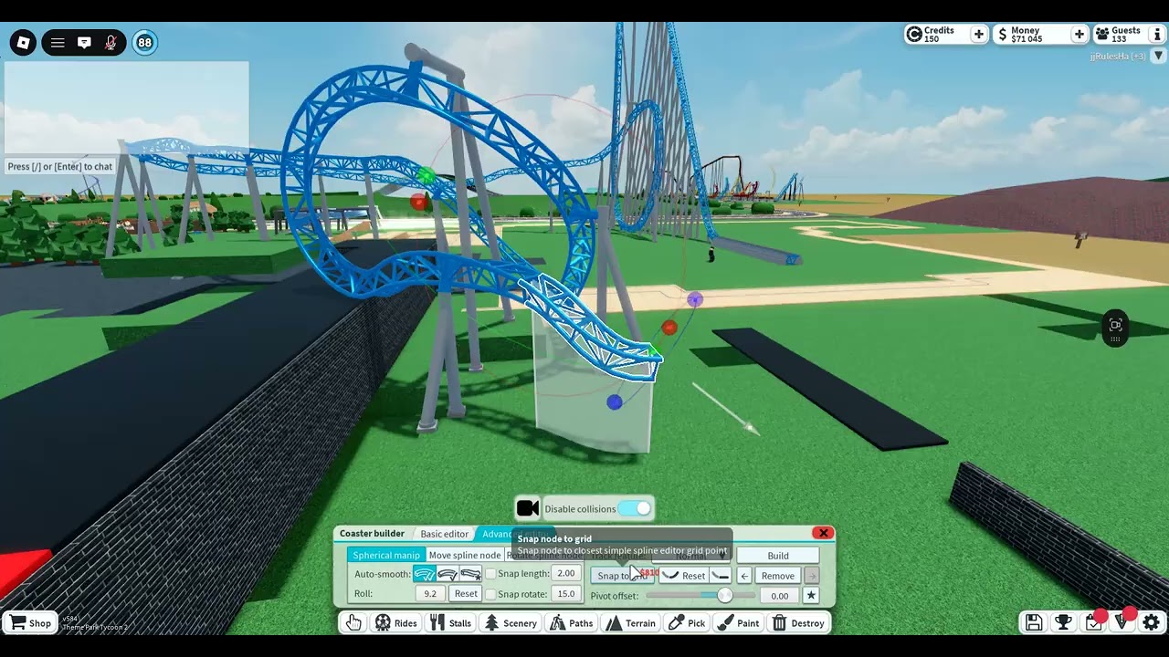 Building a cool  roller coaster