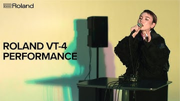 Roland VT-4 Voice Transformer Performance