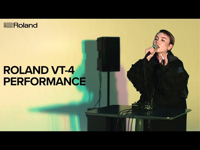 Roland VT-4 Voice Transformer Performance - YouTube