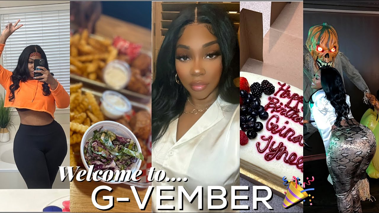 IT’S G-VEMBER ?? |  MY DAY WAS RUINED • HALLOWEEN PARTY • TRIED STUFFED WINGS | Gina Jyneen