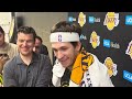 Austin Reaves discusses how he is feeling ahead of potential return, frustration of being out