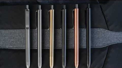 Slim Click Pen by BIGiDESIGN
