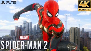 Marvel's Spider-Man 2 PS5 - Hybrid Suit Free Roam Gameplay (4K 60FPS)