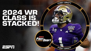 2024 NFL Draft Big Board: Top Ten Wide Receivers | First Draft