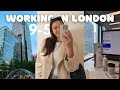 Working and living in london  day in my life working 95 office job