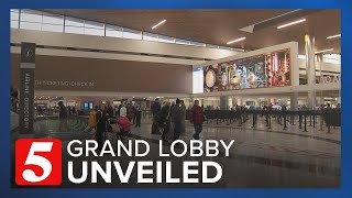 Nashville International Airport opens grand lobby to travelers