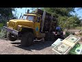 MudRunner [RC Edition] Expensive load with no Tie Downs! ft. WPL B36