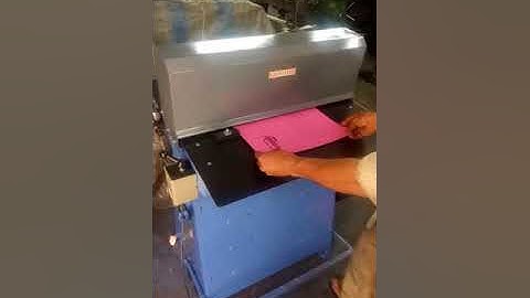 Office file making machine
