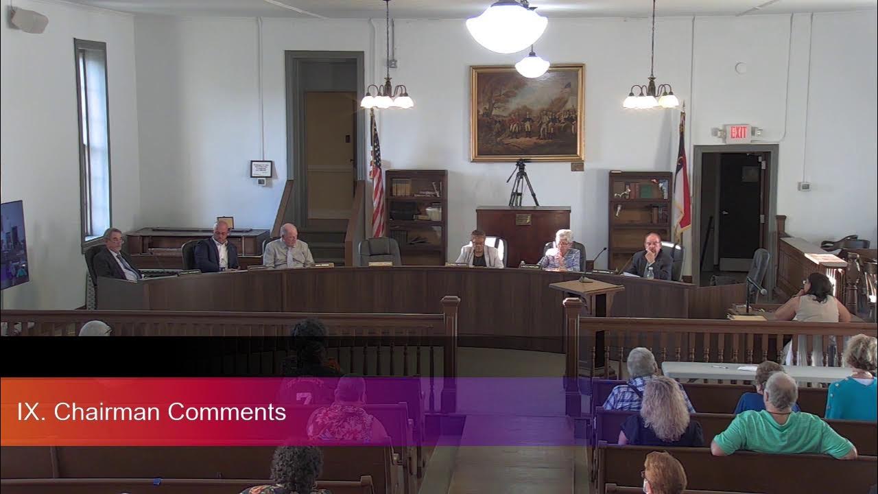 81722 Gates County Board of Commissioners Meeting YouTube