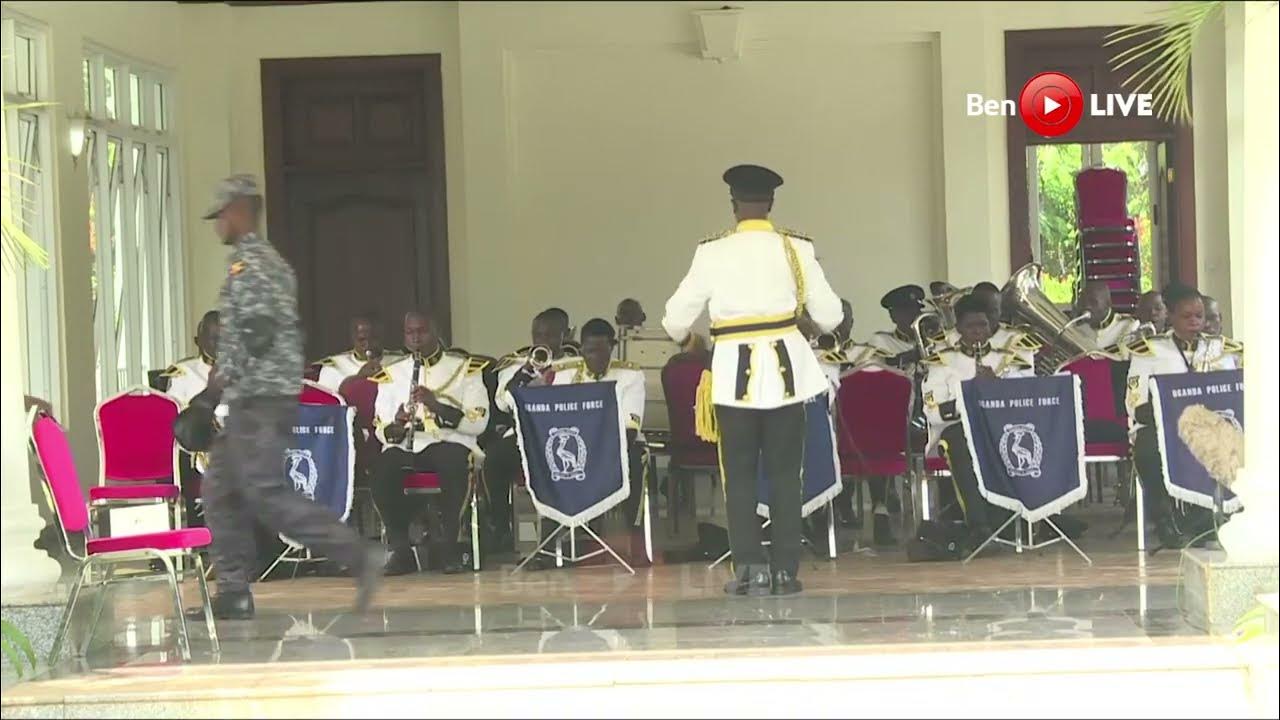 Hallelua Chorus by Uganda Police Force brass band at State House