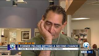 Former felons getting a second chance