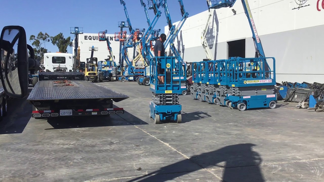 STOCK 18314 GENIE GS1930 ELECTRIC SCISSOR LIFTCALL OTAY MESA