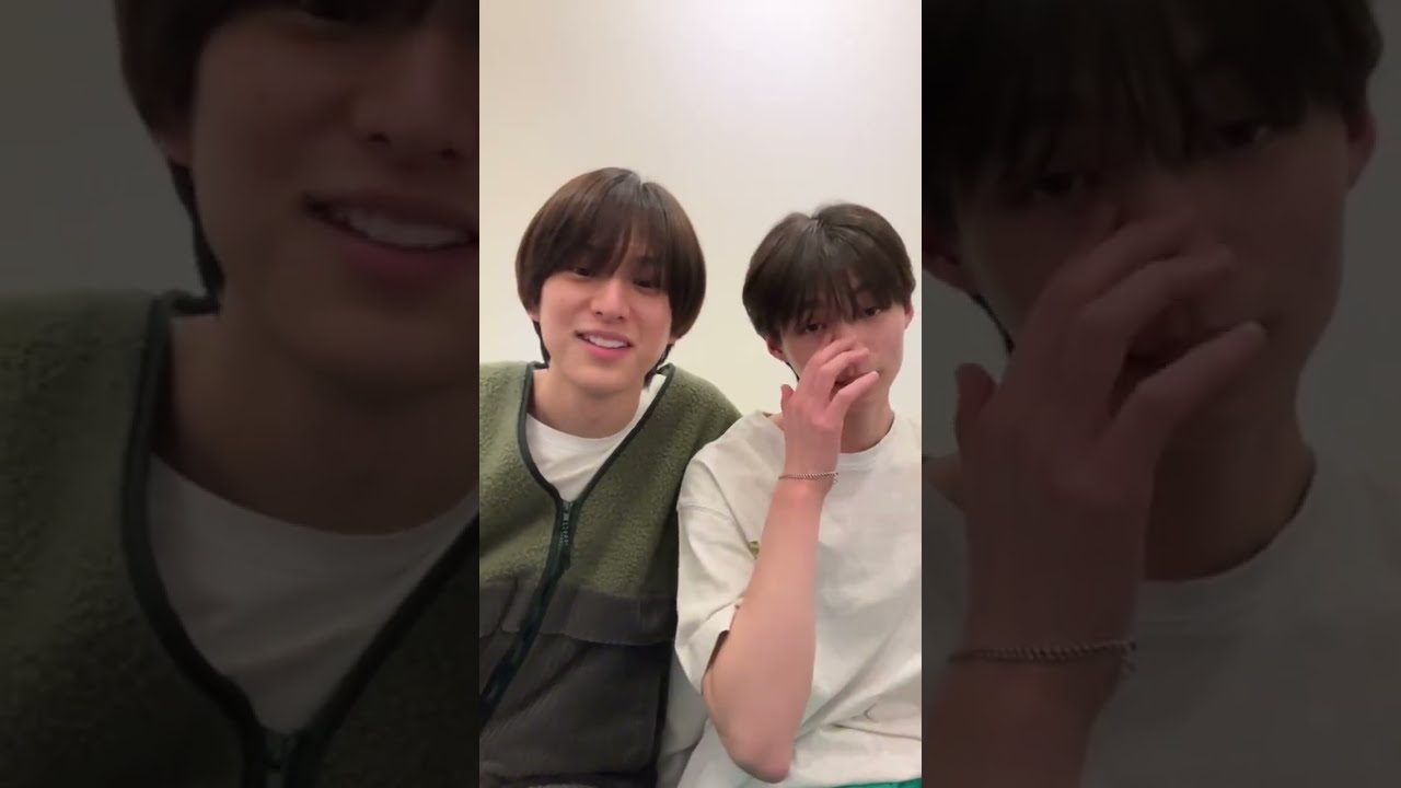 250312 阿久根温世&志賀李玖 インスタライブ