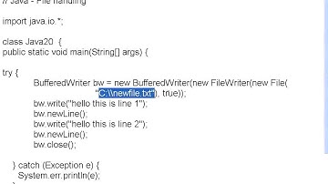 Java Part 19 File Handling