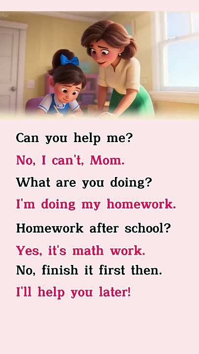 Easy English Conversation for Beginners l Daily Life English Conversation at Home