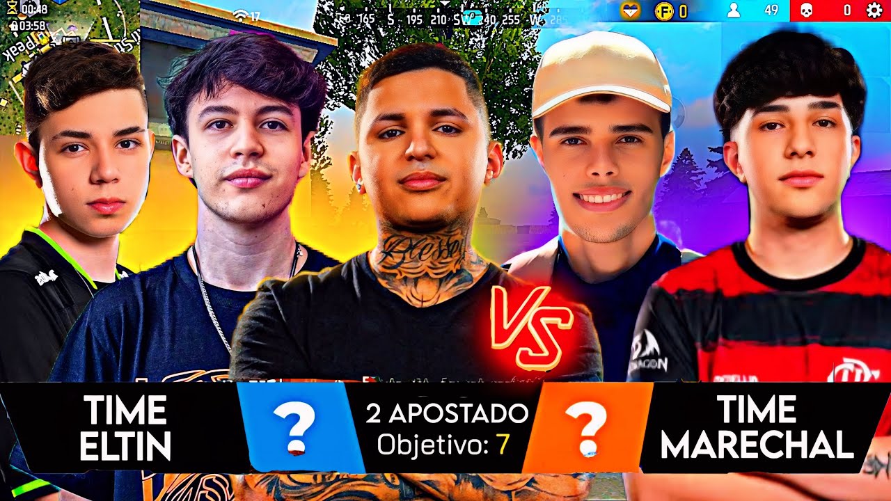 APOSTADO MD1 - PARTE 1 - ELTIN e TWO9 VS MARECHAL - PARTE 2 - ELTIN vs TWO9! EDIT 3 TELAS + OPINIÃO