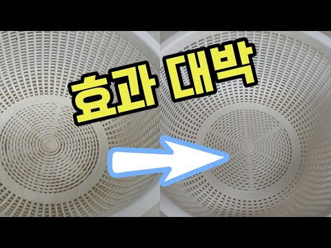 바구니 #찌든때 쉽게 제거하는 방법