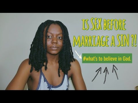 sex before marriage the most normalized sin today. - YouTube