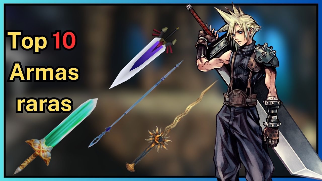 TOP 10 ARMAS RARAS!!!