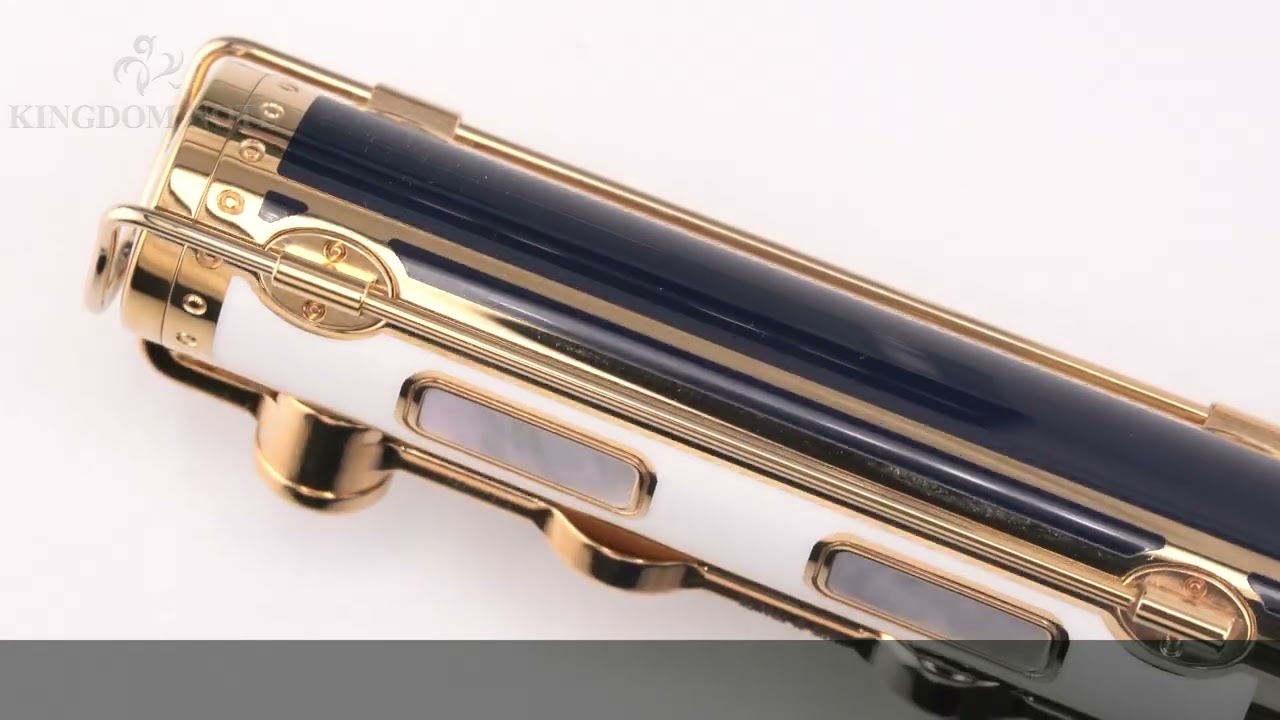 S.T. Dupont アーマーズ・オブ・トゥモロー万年筆(M中字)410693 ギルト