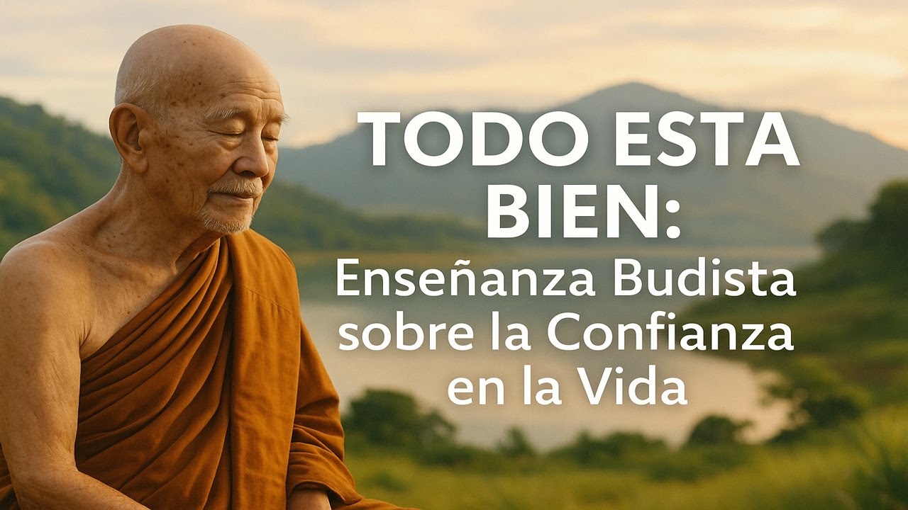 TODO ESTÁ BIEN: Enseñanza Budista sobre la Confianza en la Vida - YouTube