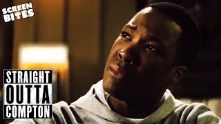 The Death Pursues Dr. Dre | Straight Outta Compton | Screen Bites